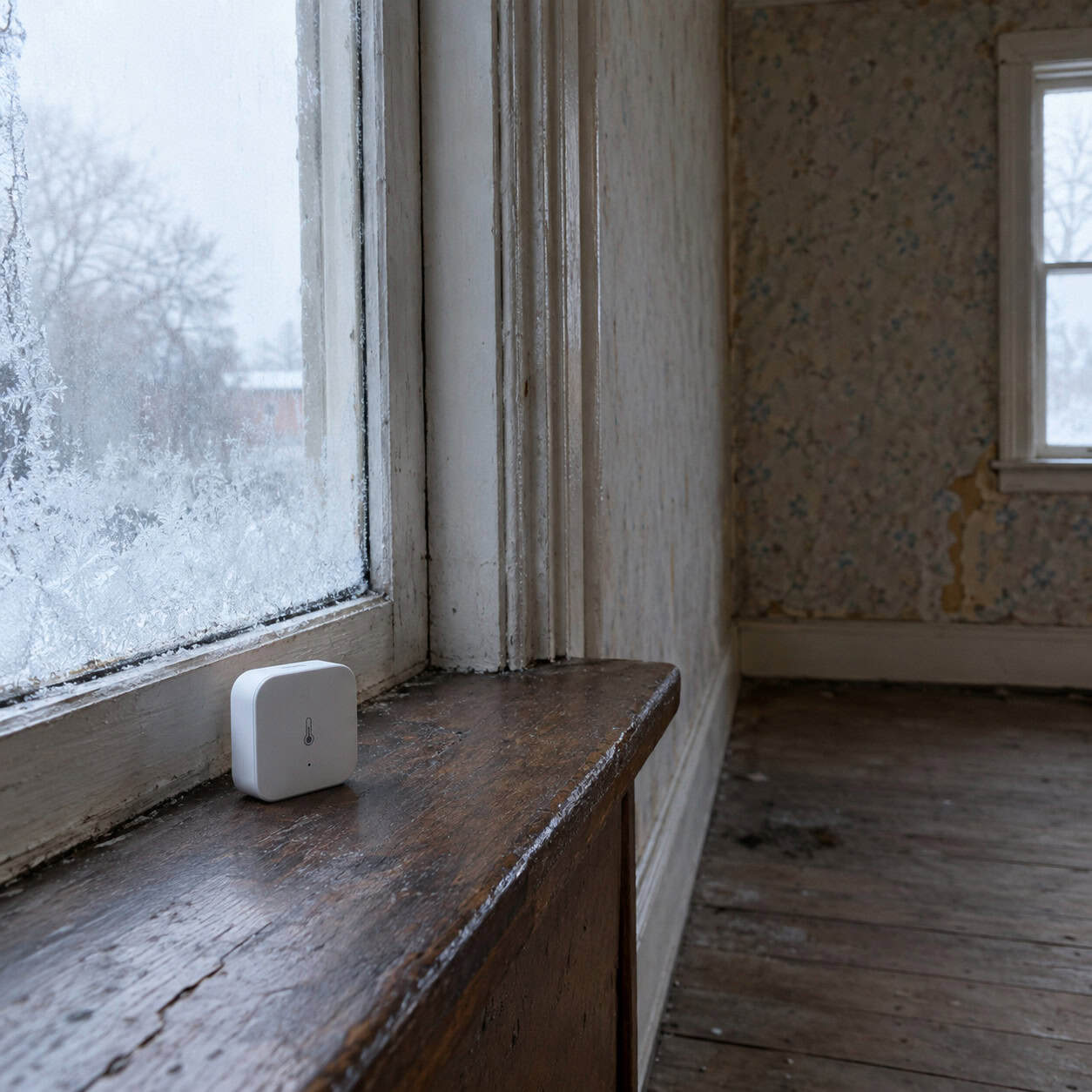A Wi-Fi Freeze Alarm for the Unheated Rooms