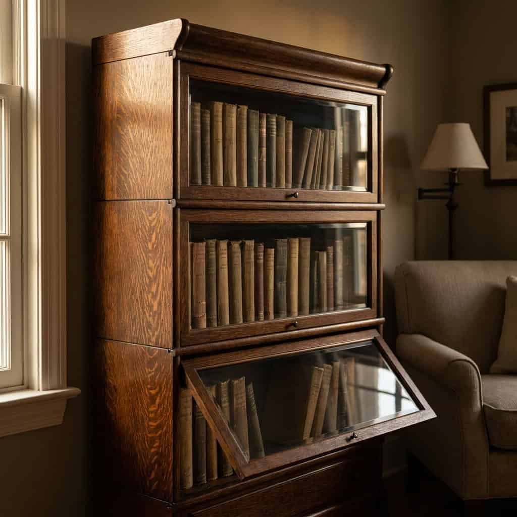 Solid-Wood or Barrister Bookcase