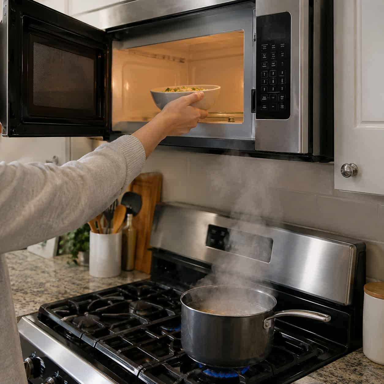 The Over-the-Range Microwave Cabinet