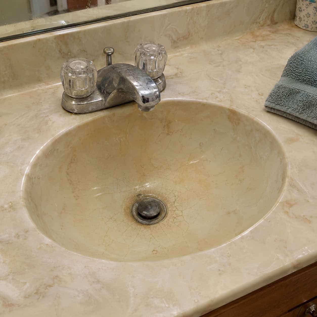 Cultured Marble Vanity Tops With the Integrated Bowl