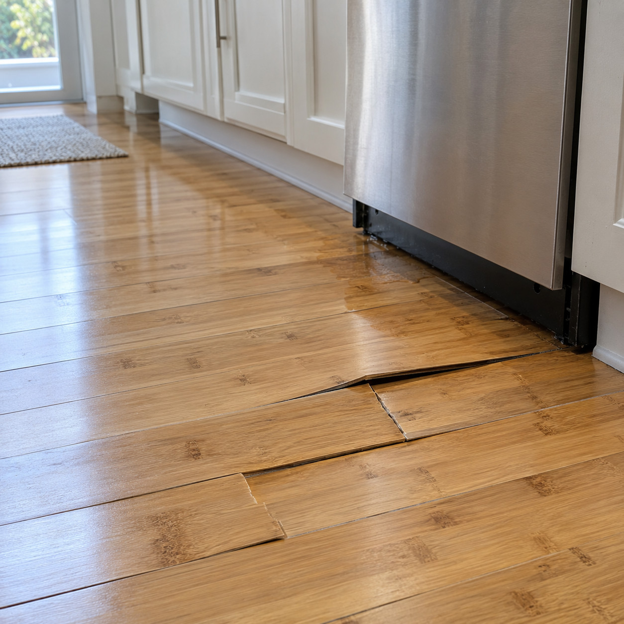 Bamboo in a Kitchen, Bath, or Laundry