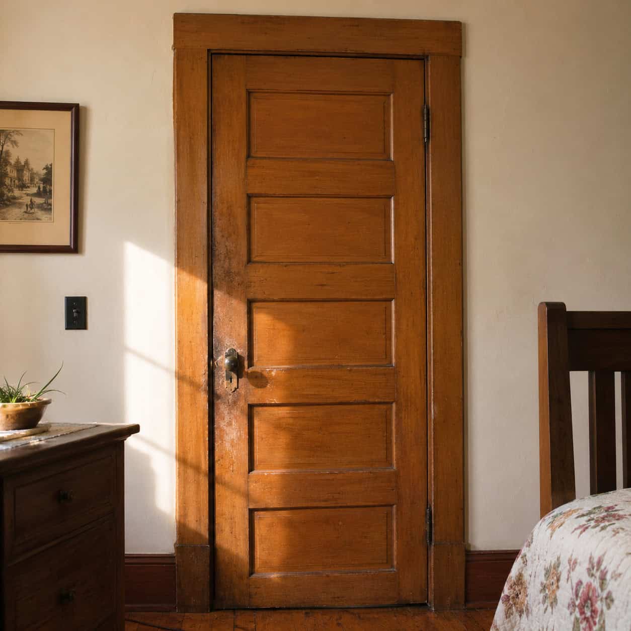 Horizontal Five-Panel Doors