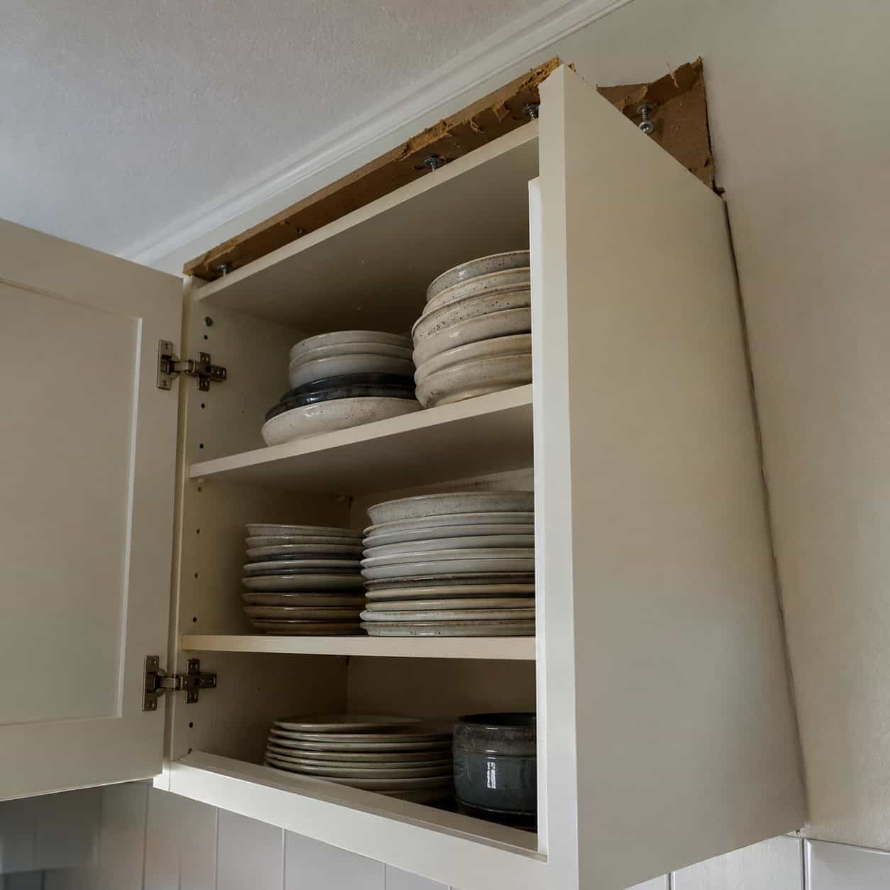 A 1/8-Inch Hardboard Cabinet Back