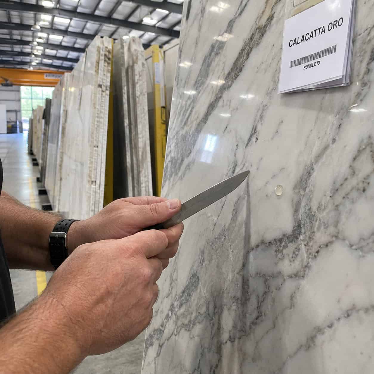'Quartzite' That's Actually Soft Dolomitic Marble