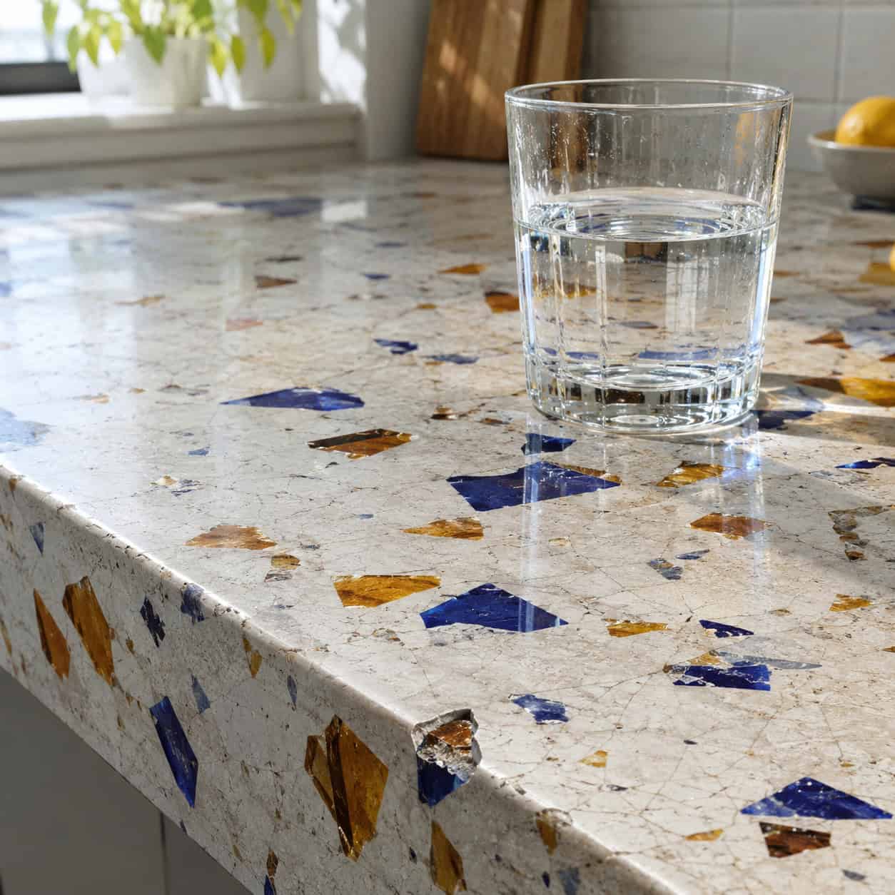 Recycled Glass Composite Counters