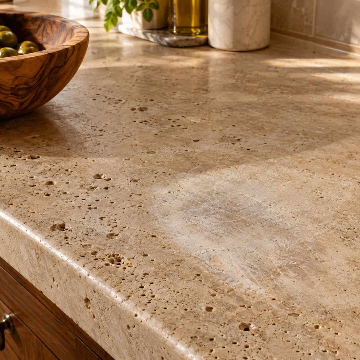 Limestone and Travertine Countertops