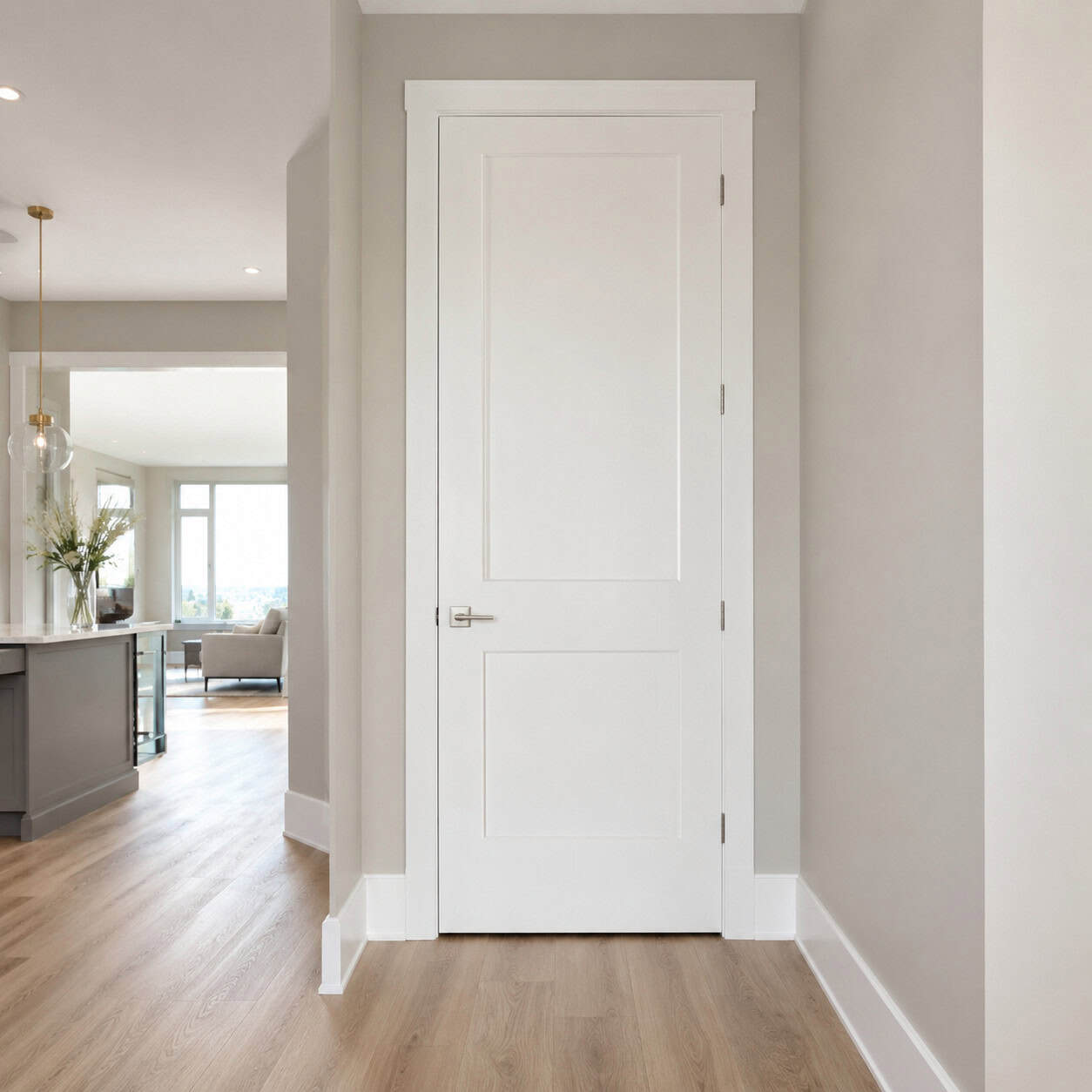 Eight-Foot Doors and 5¼-Inch Baseboards