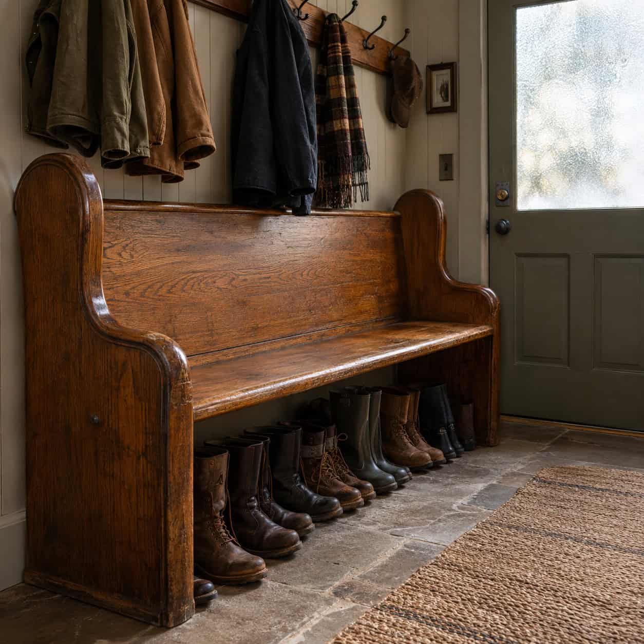 Church Pew or Meetinghouse Bench