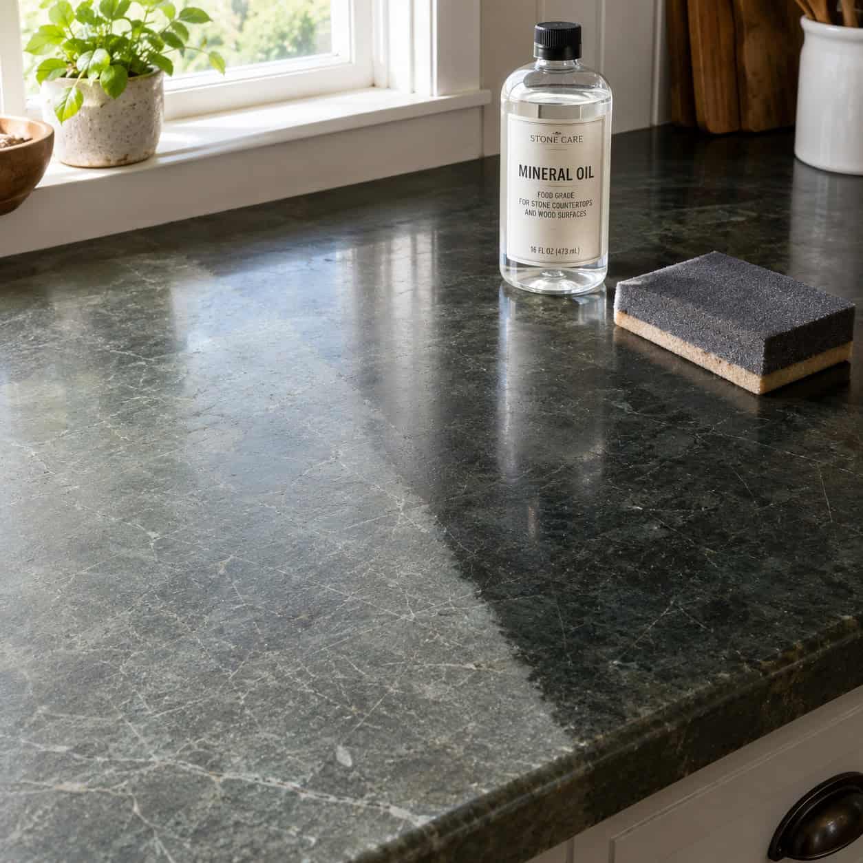 Soapstone Bought Expecting It to Stay Perfect