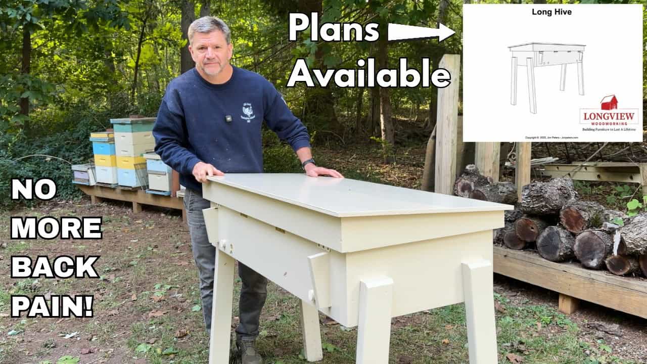 Building a Long Hive for Horizontal Beekeeping