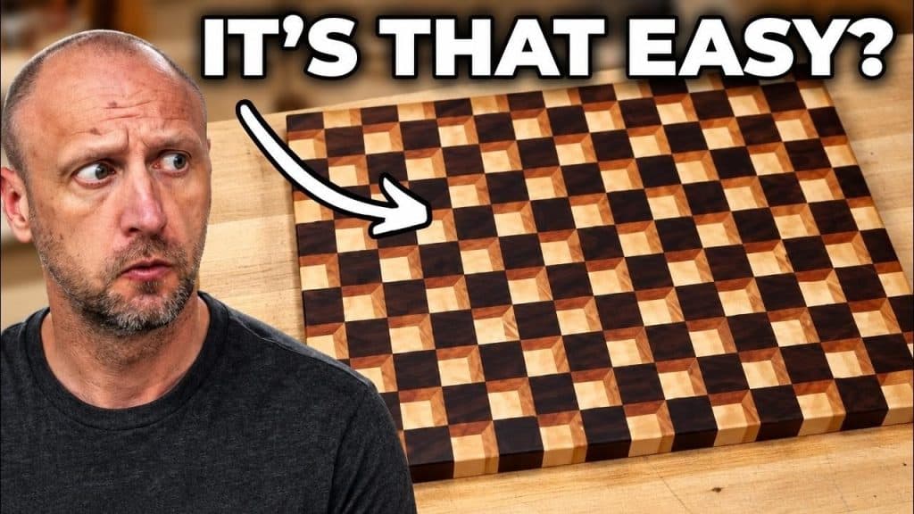 Building a 3D Illusion Cutting Board From Scratch
