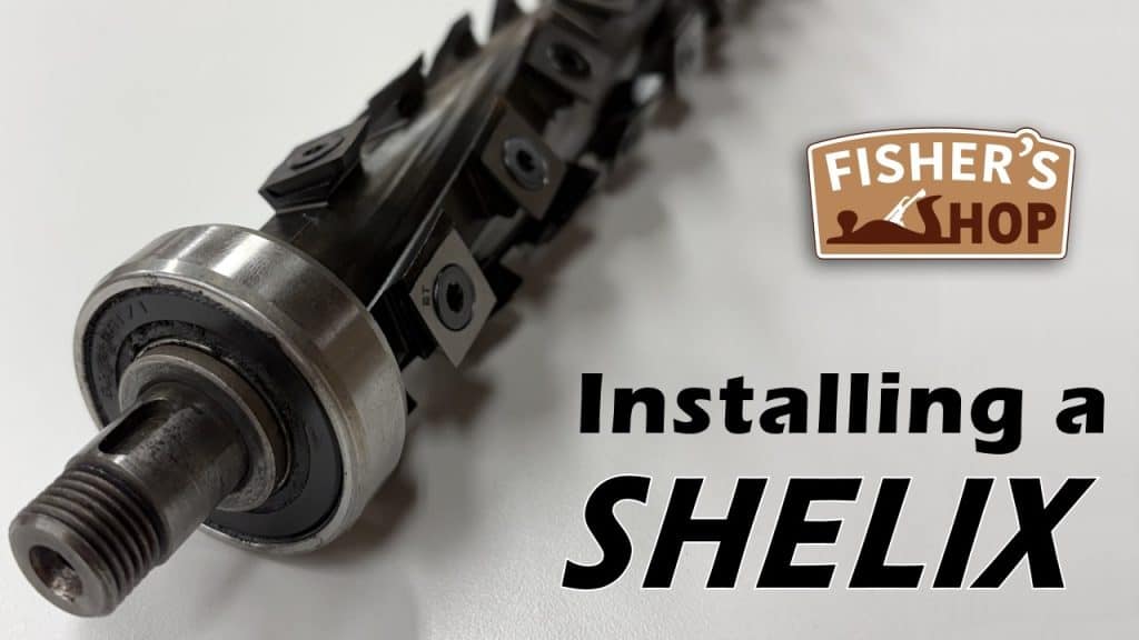 Installing a Shelix Cutterhead in a DeWalt 735 Planer