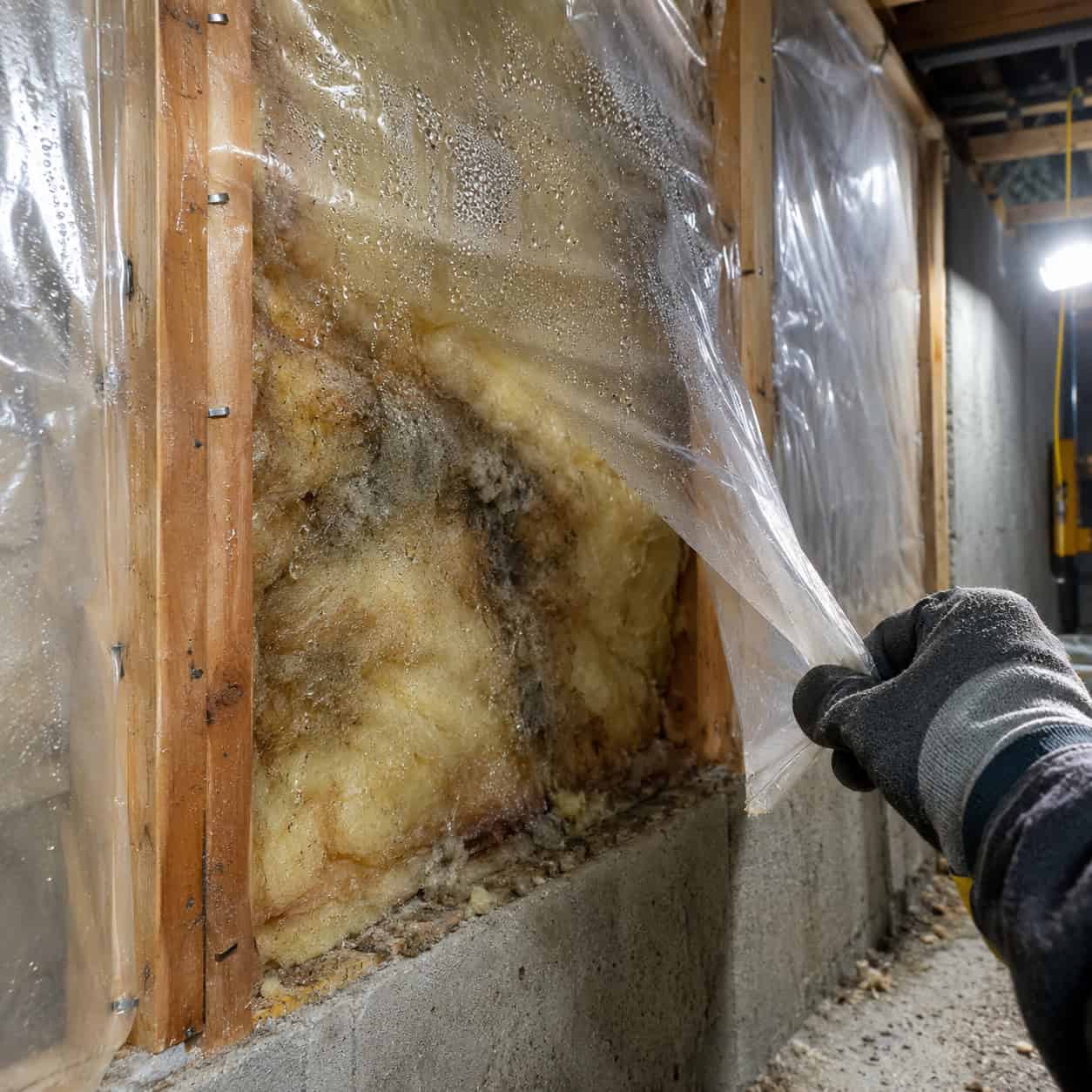 The Interior Poly Vapor Barrier Sandwich