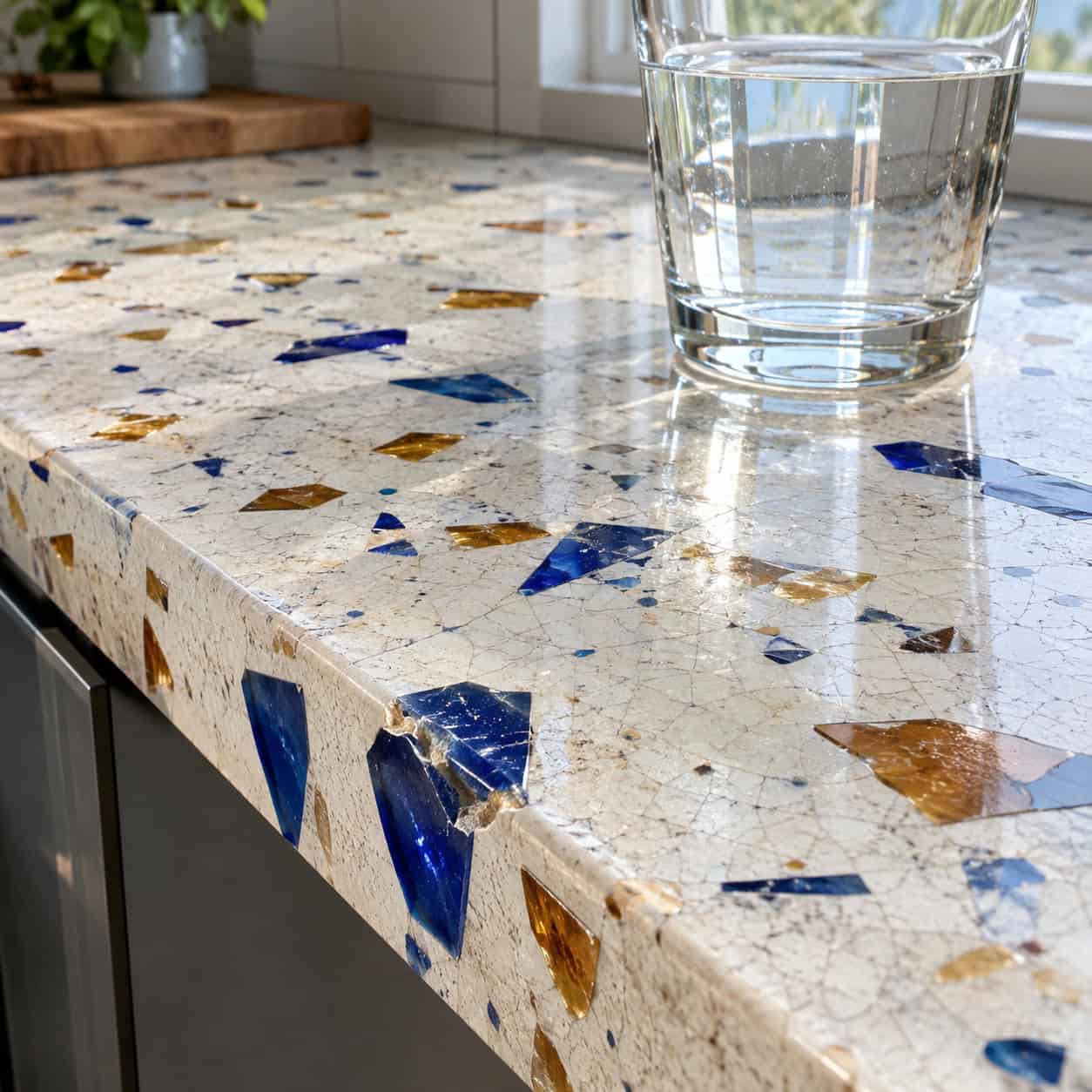 Recycled Glass Composite Counters