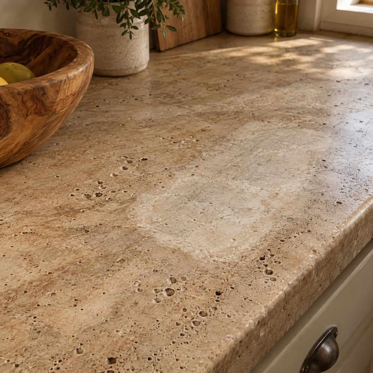Limestone and Travertine Countertops