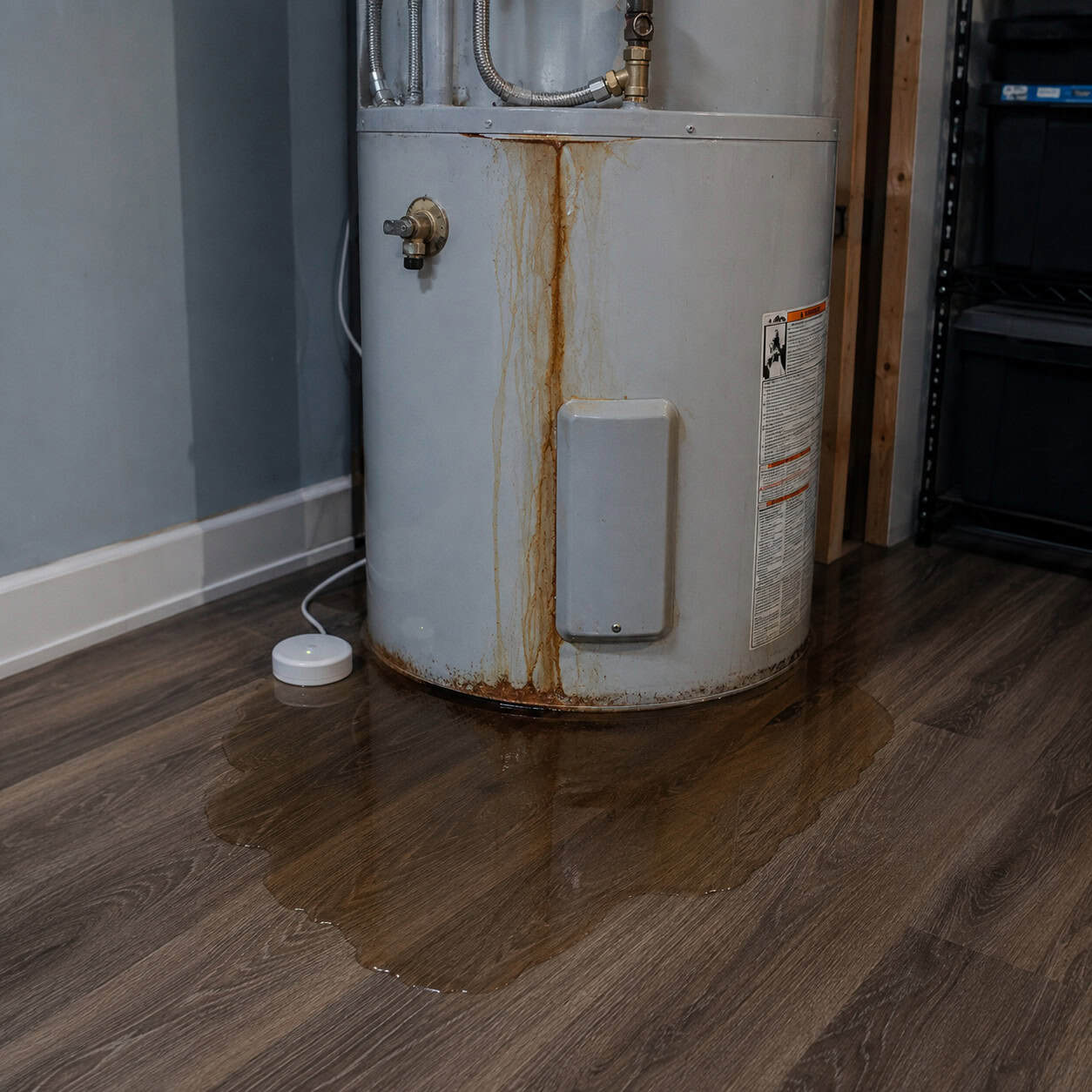Walling In the Washer, Water Heater, or Furnace With No Pan or Drain