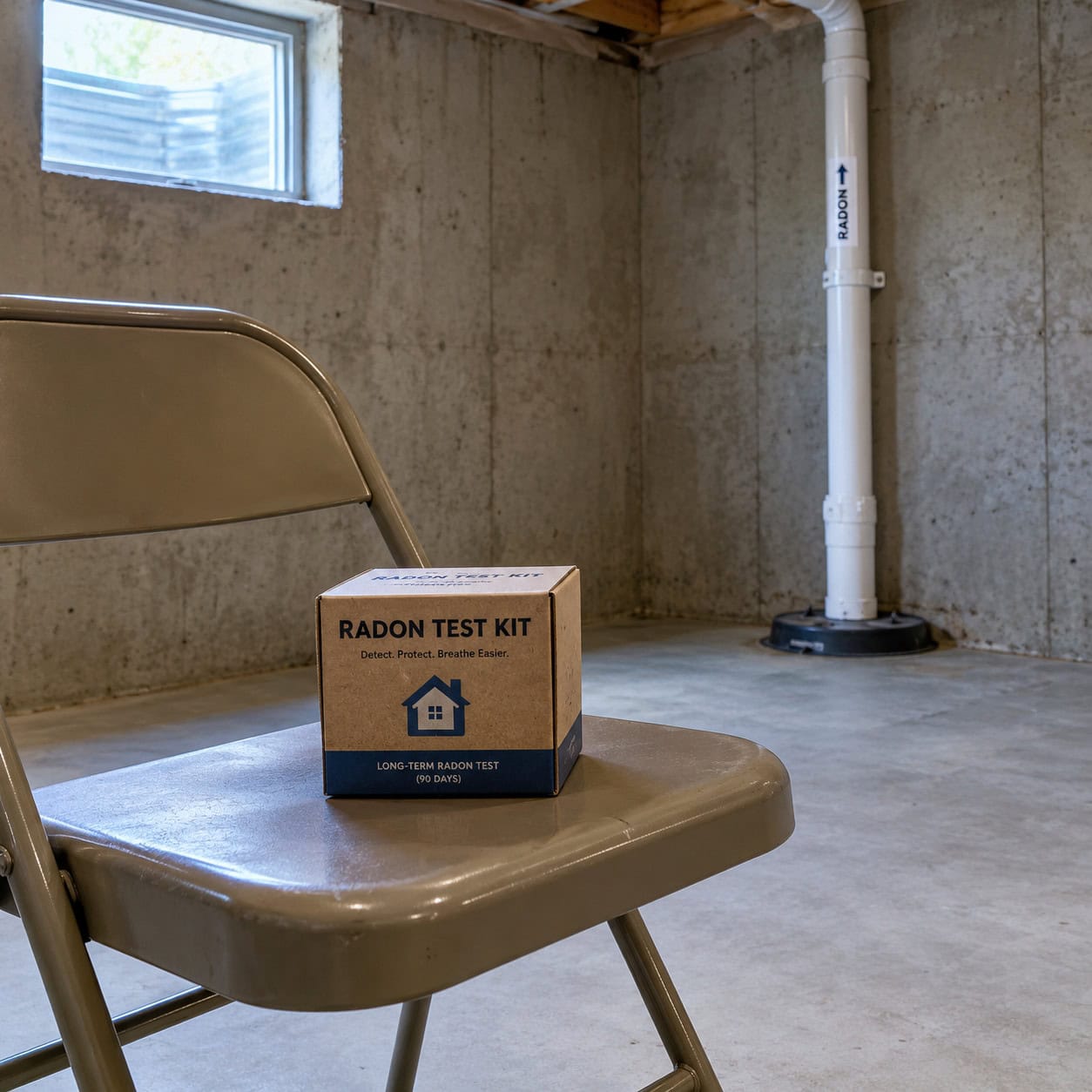 Finishing Without a Radon Test First