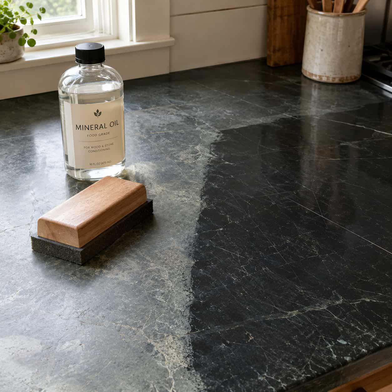 Soapstone Bought Expecting It to Stay Perfect