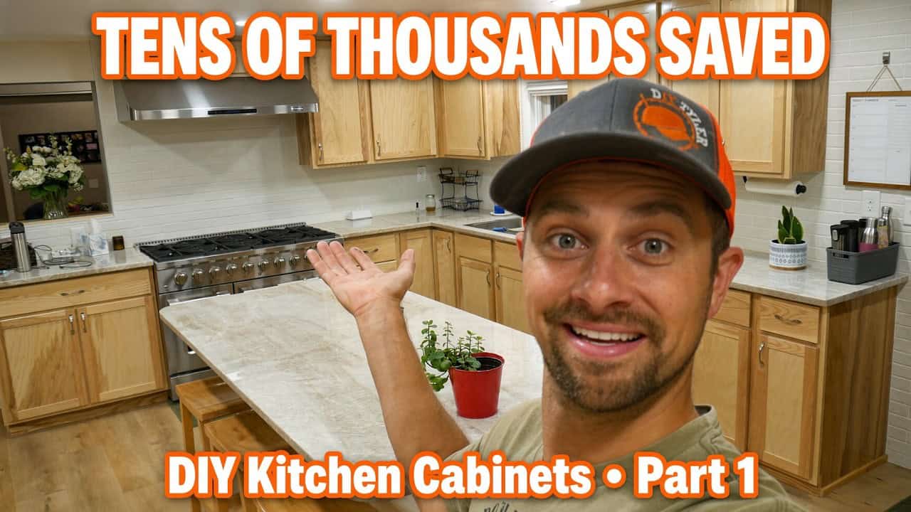Building Kitchen Cabinets From Scratch to Save Thousands