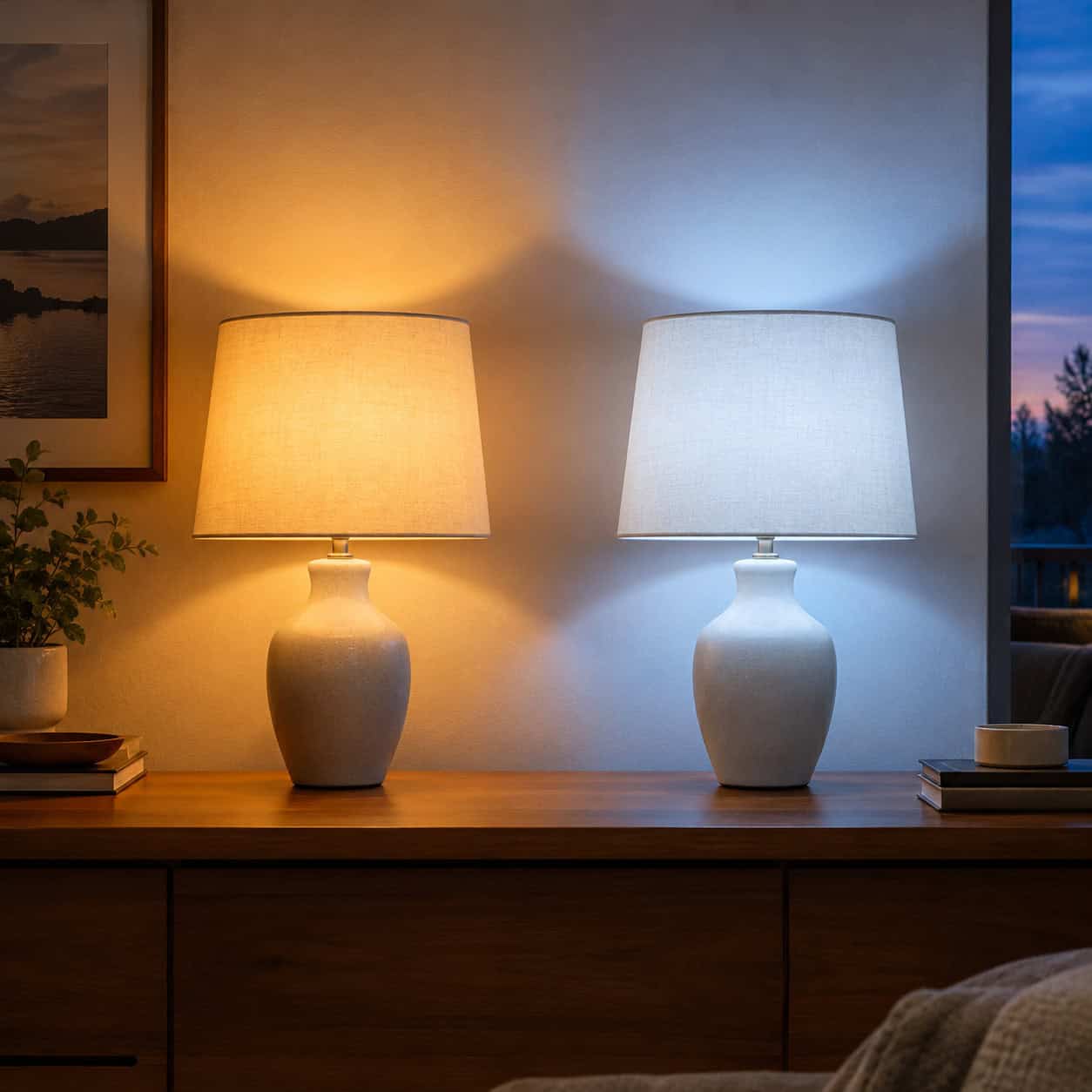 5000K "Daylight" Bulbs in Living Rooms and Bedrooms