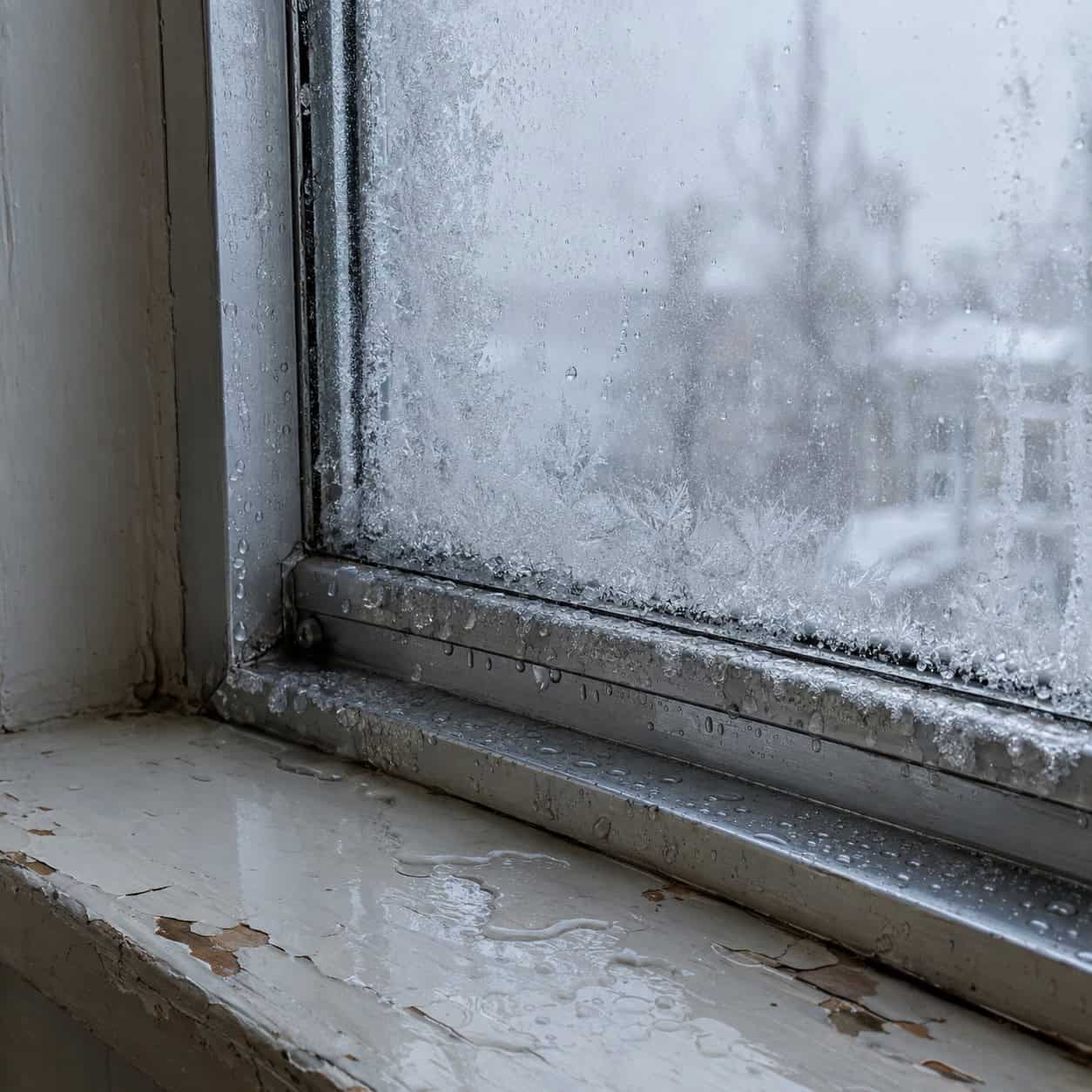 Non-thermally-broken aluminum frames