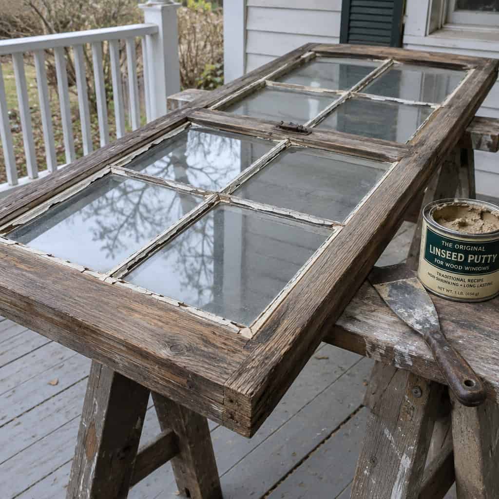 Vinyl Replacement Windows in Place of the Original Sash
