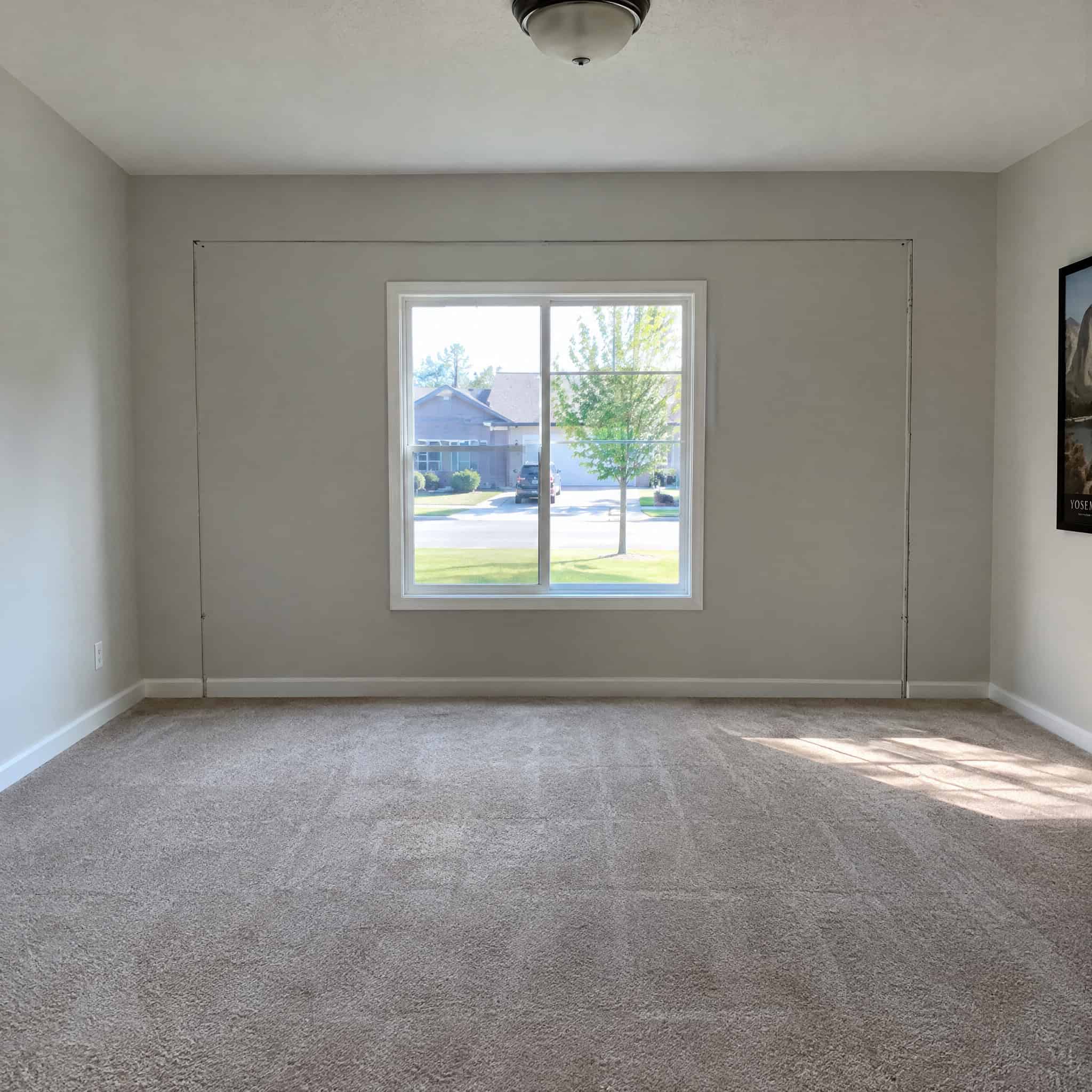 Converting the only parking bay into living space
