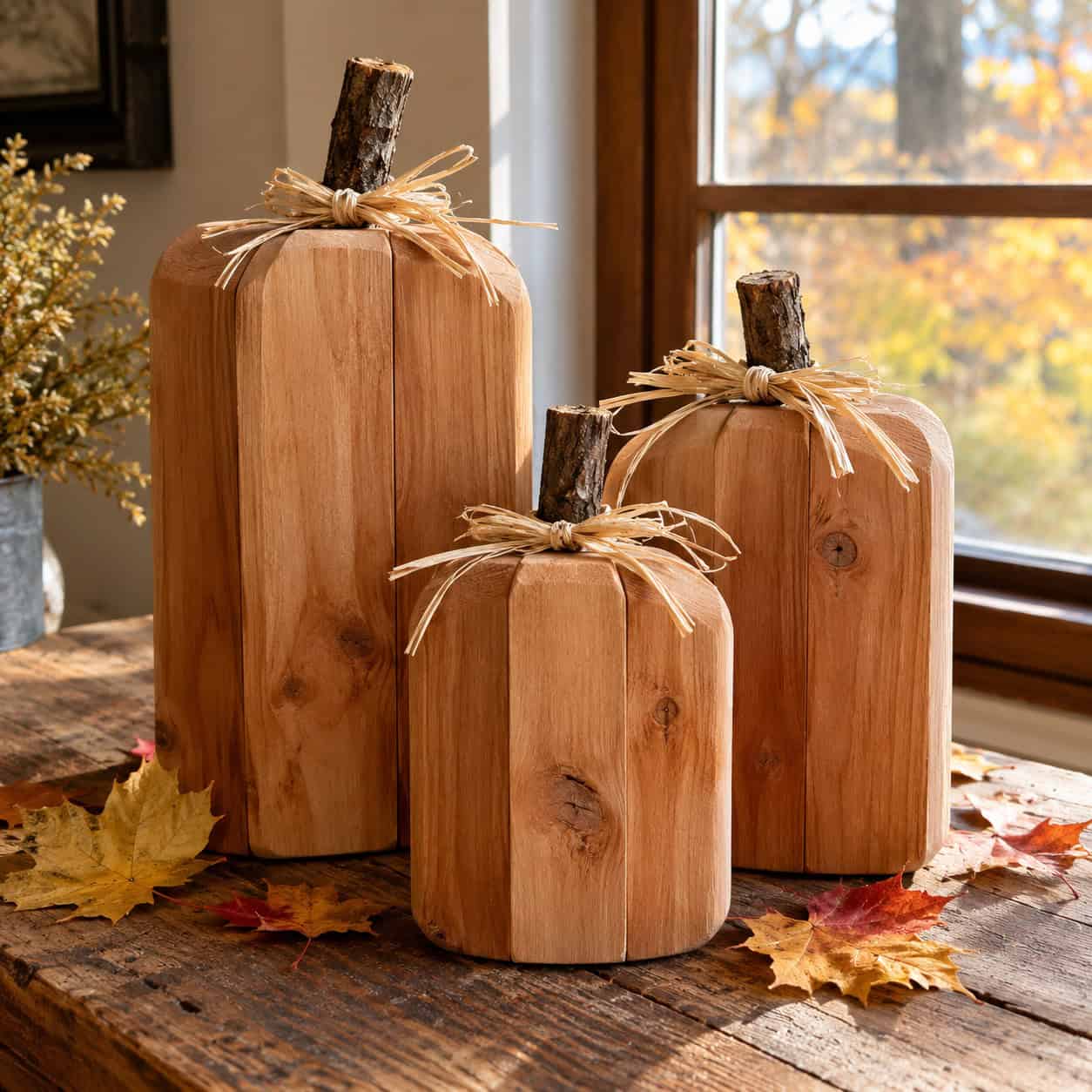 The Stacked 4x4 Pumpkin Trio