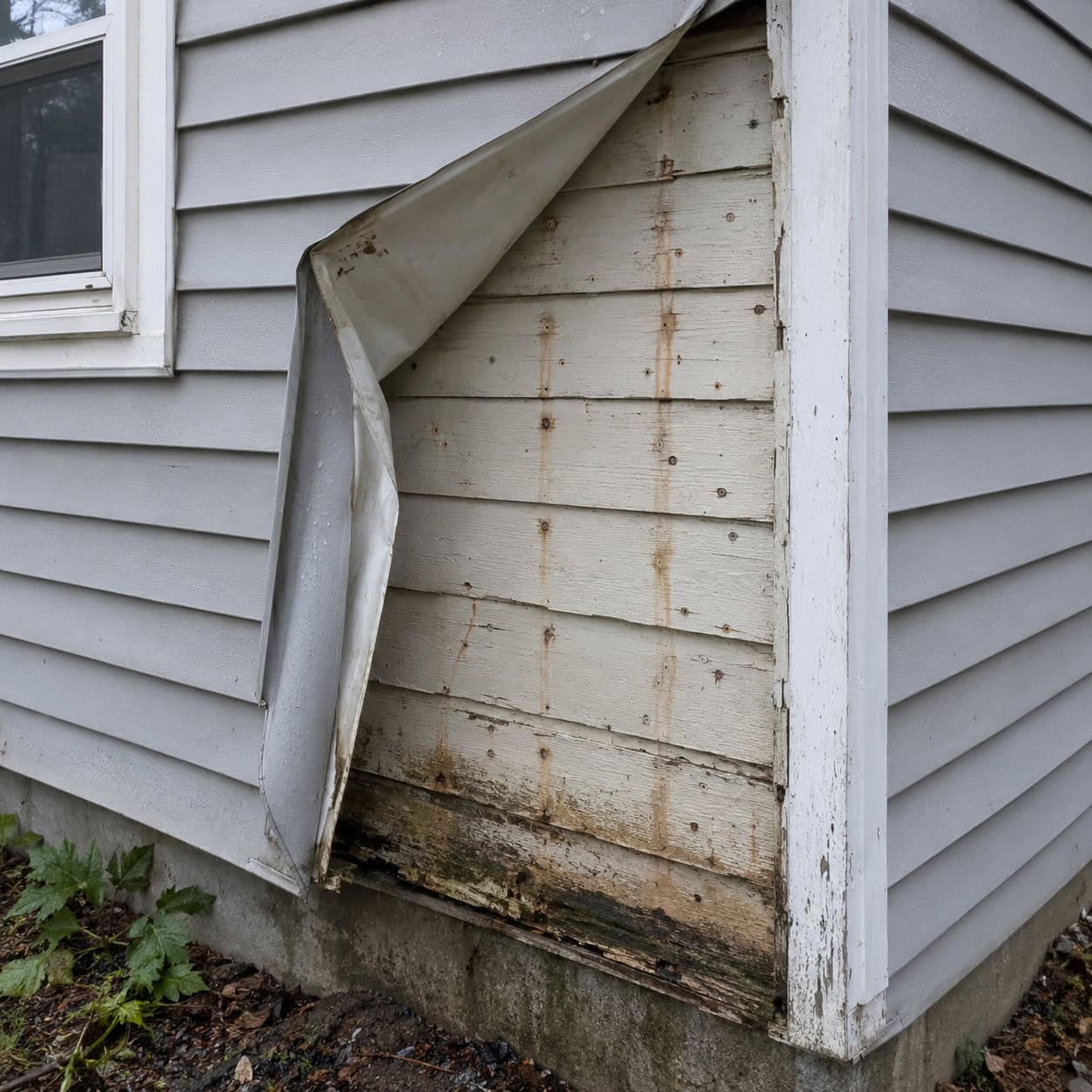 Vinyl or Aluminum Siding Over the Original Clapboard