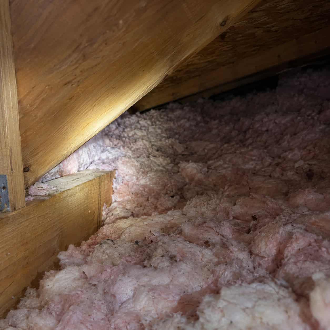 Insulation That Thins Out Where the Roof Meets the Wall
