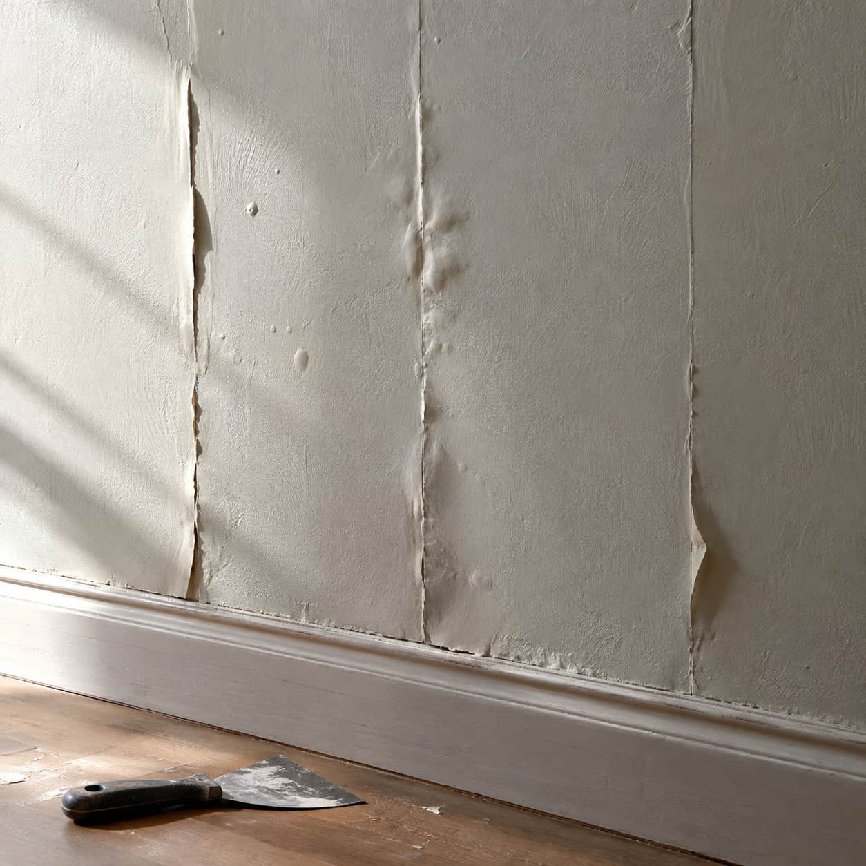 Painting Straight Over Wallpaper