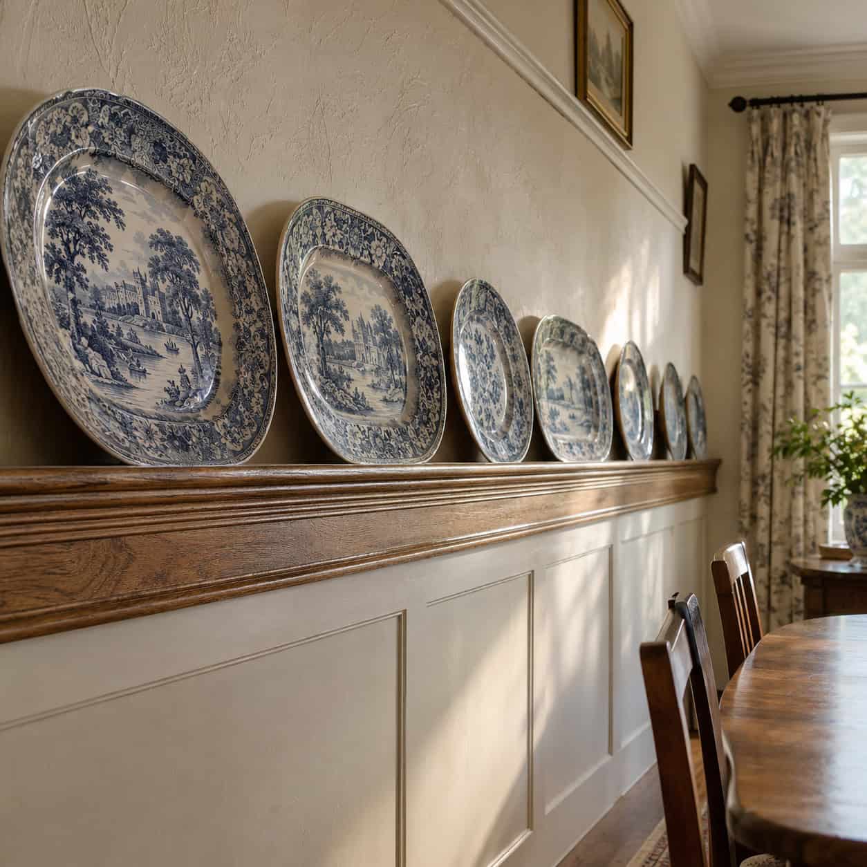 The Plate Rail Running the Room