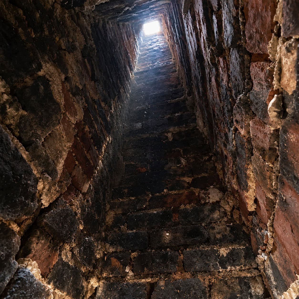 Burning Hot in an Unlined 1800s Masonry Chimney