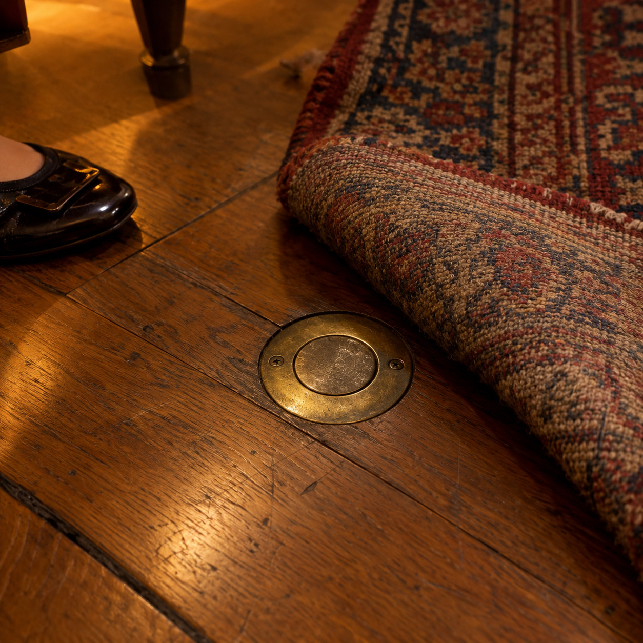 The Servant Call Button Hidden in the Floor