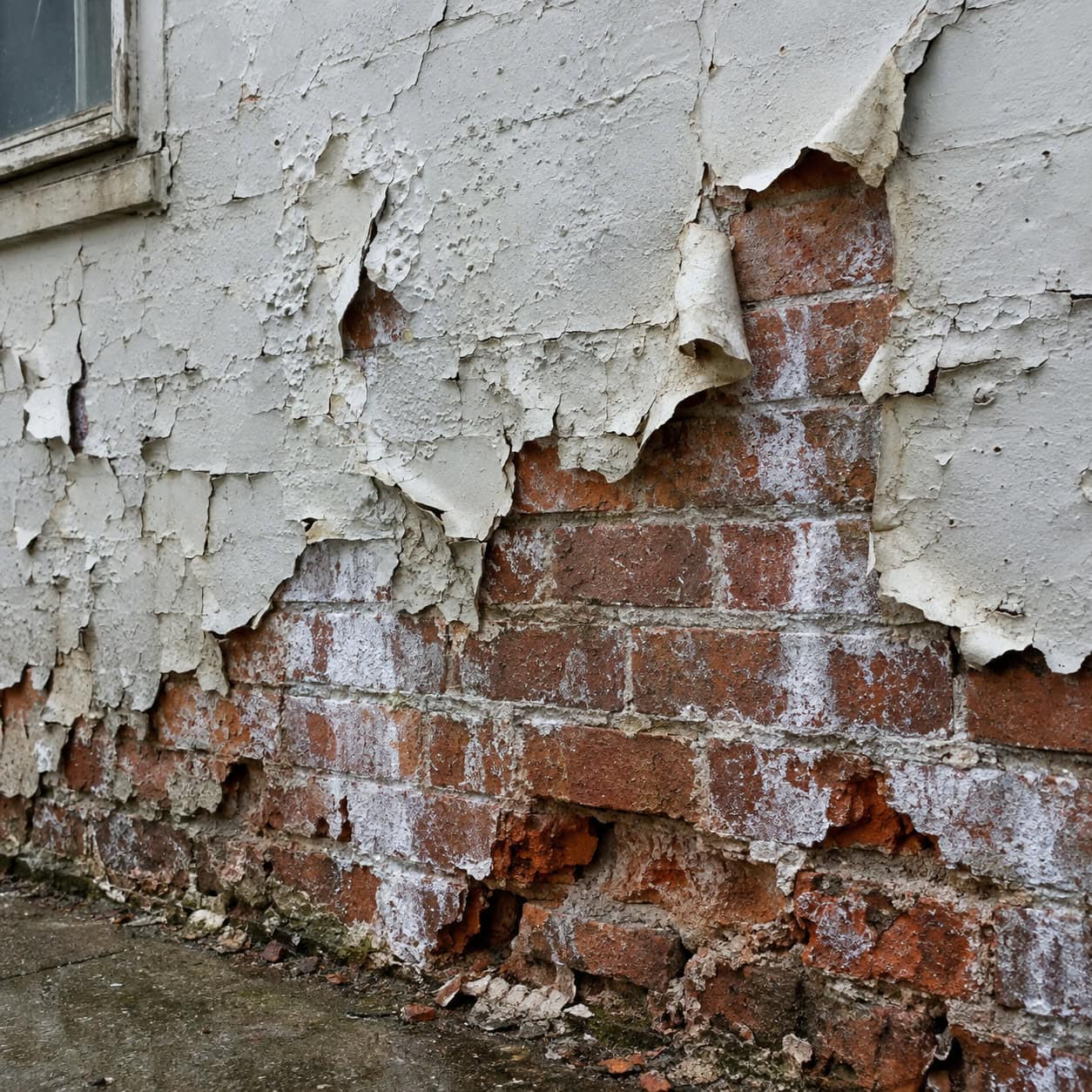 Bare Brick Painted or 'Sealed' With Waterproofer
