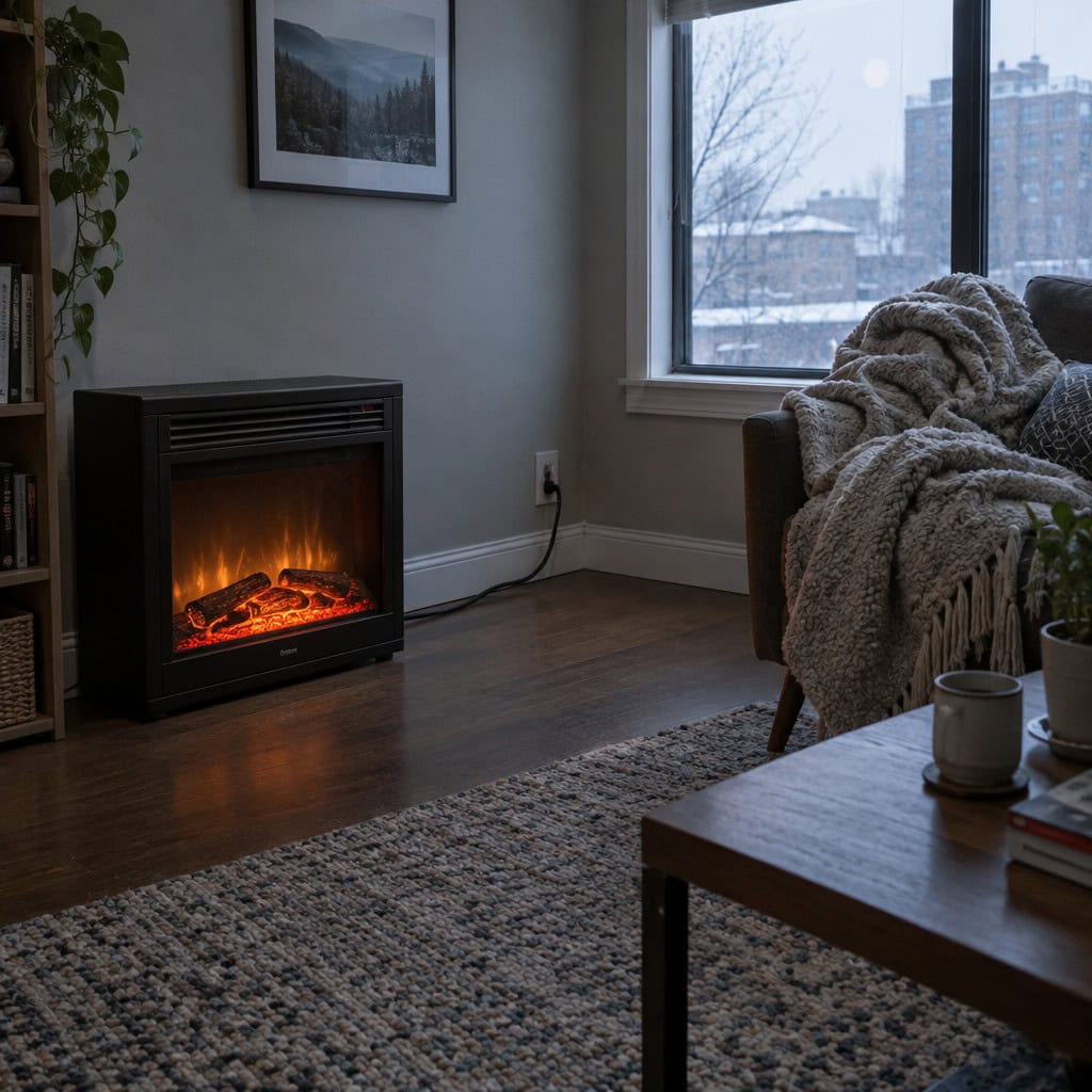 The Electric Fireplace Bought as Real Heat