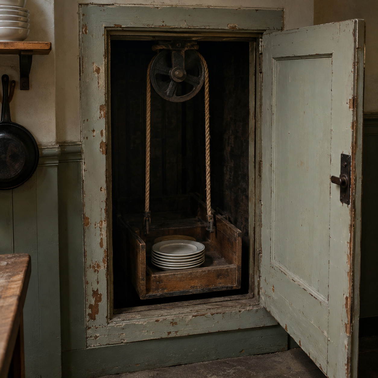 The Dumbwaiter Shaft