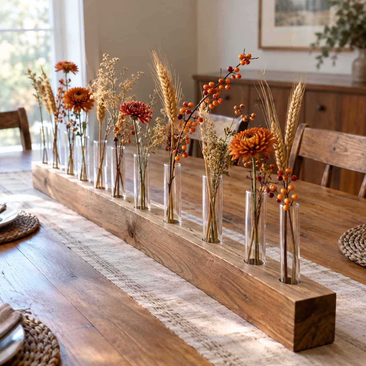The Drilled Bud Vase Board