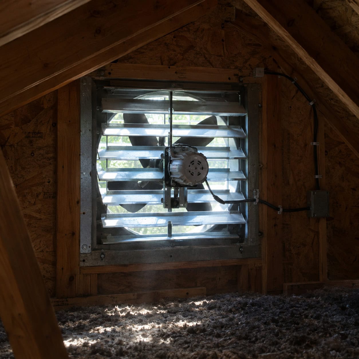 The Powered Attic Fan Installed to 'Fix' the Ice
