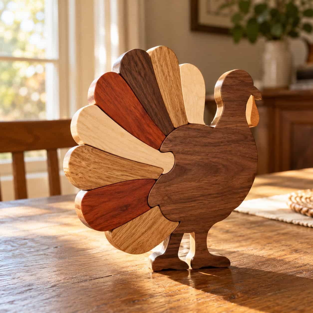 The Standing Turkey Silhouette