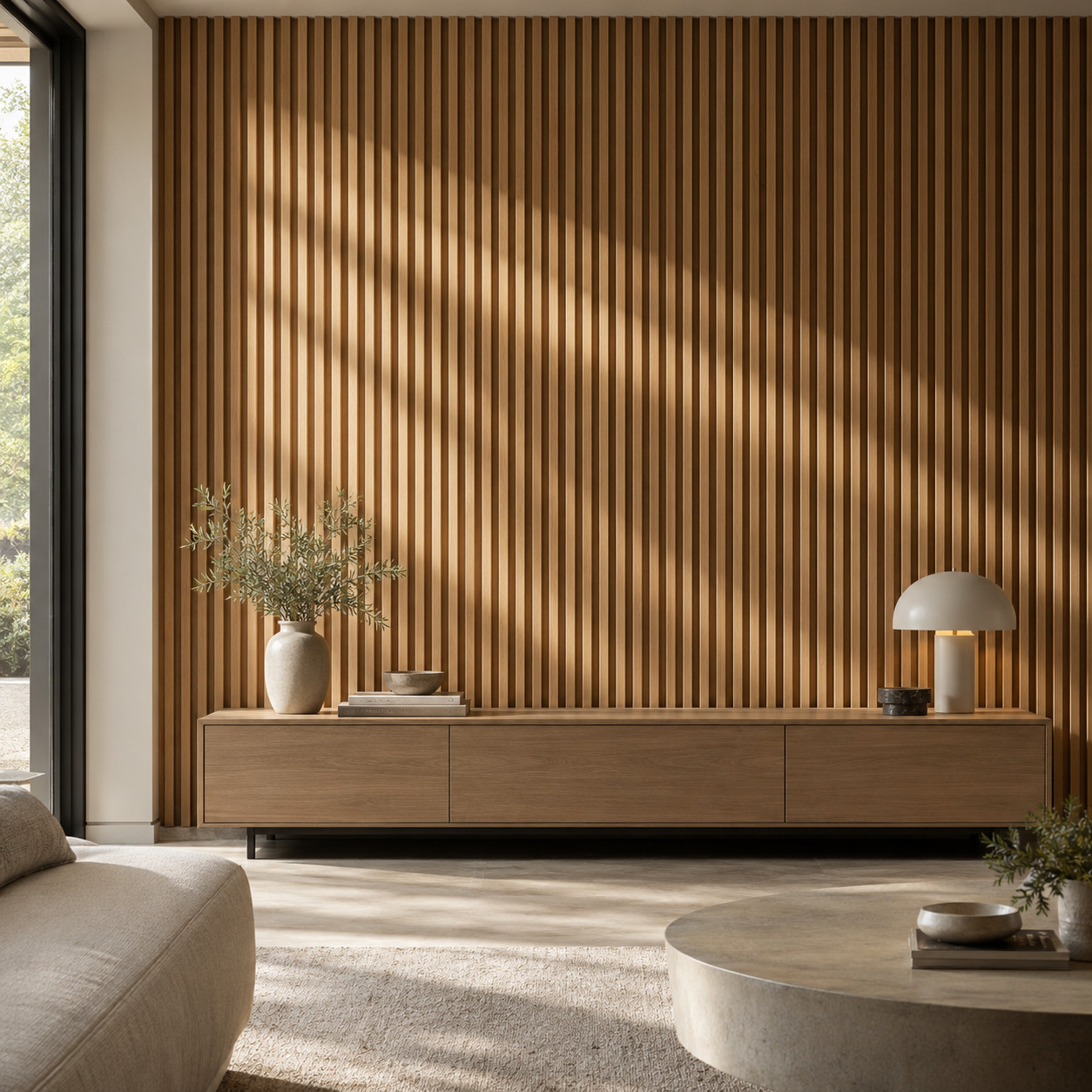Fluted and Reeded Slat Wall Panels