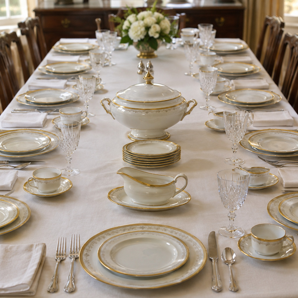 Company China in Twelve-Plus Place Settings