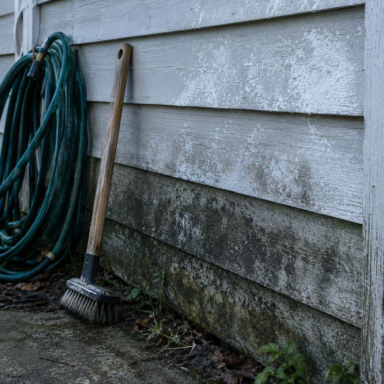 Painting Over Chalky, Mildewed Siding