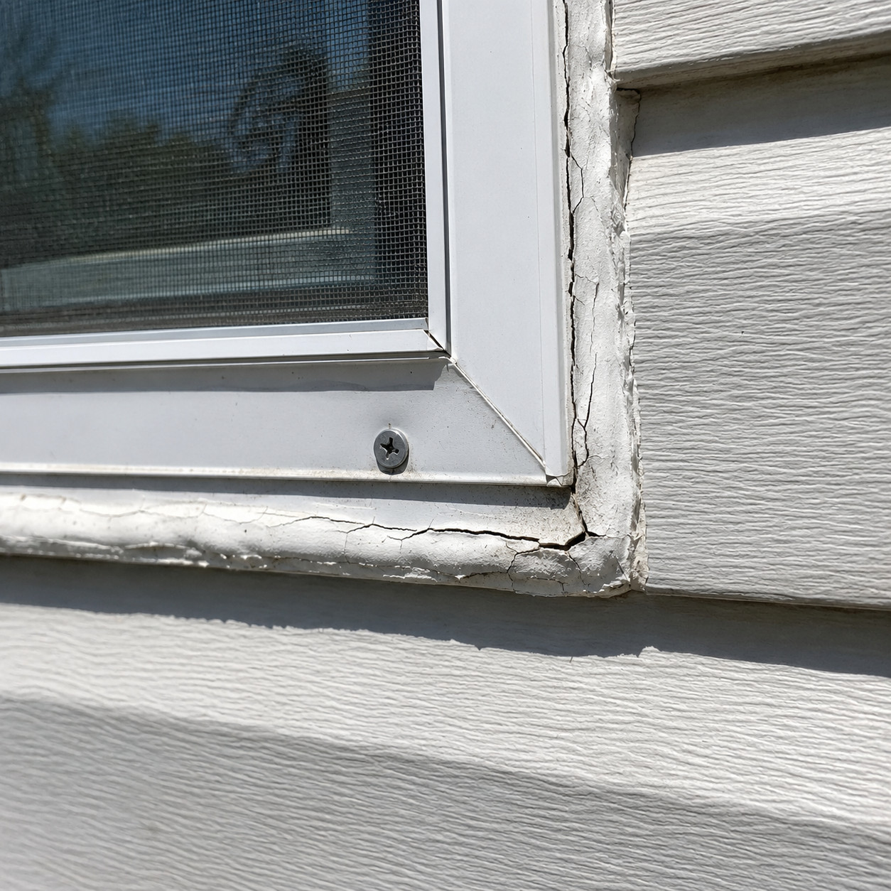 Retrofit nail-fin units screwed over the existing siding