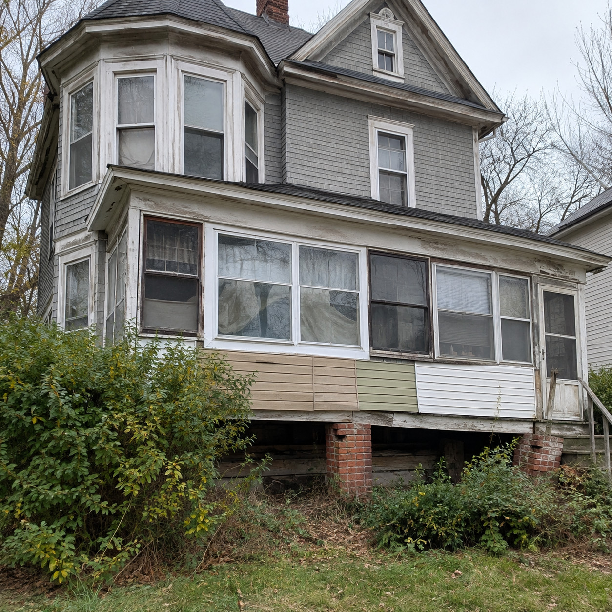The Front Porch Enclosed Into a Room