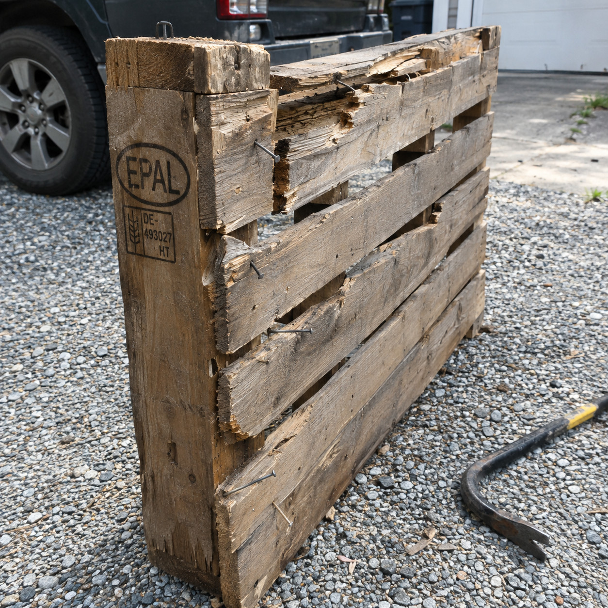 Shipping Pallets With the MB Stamp