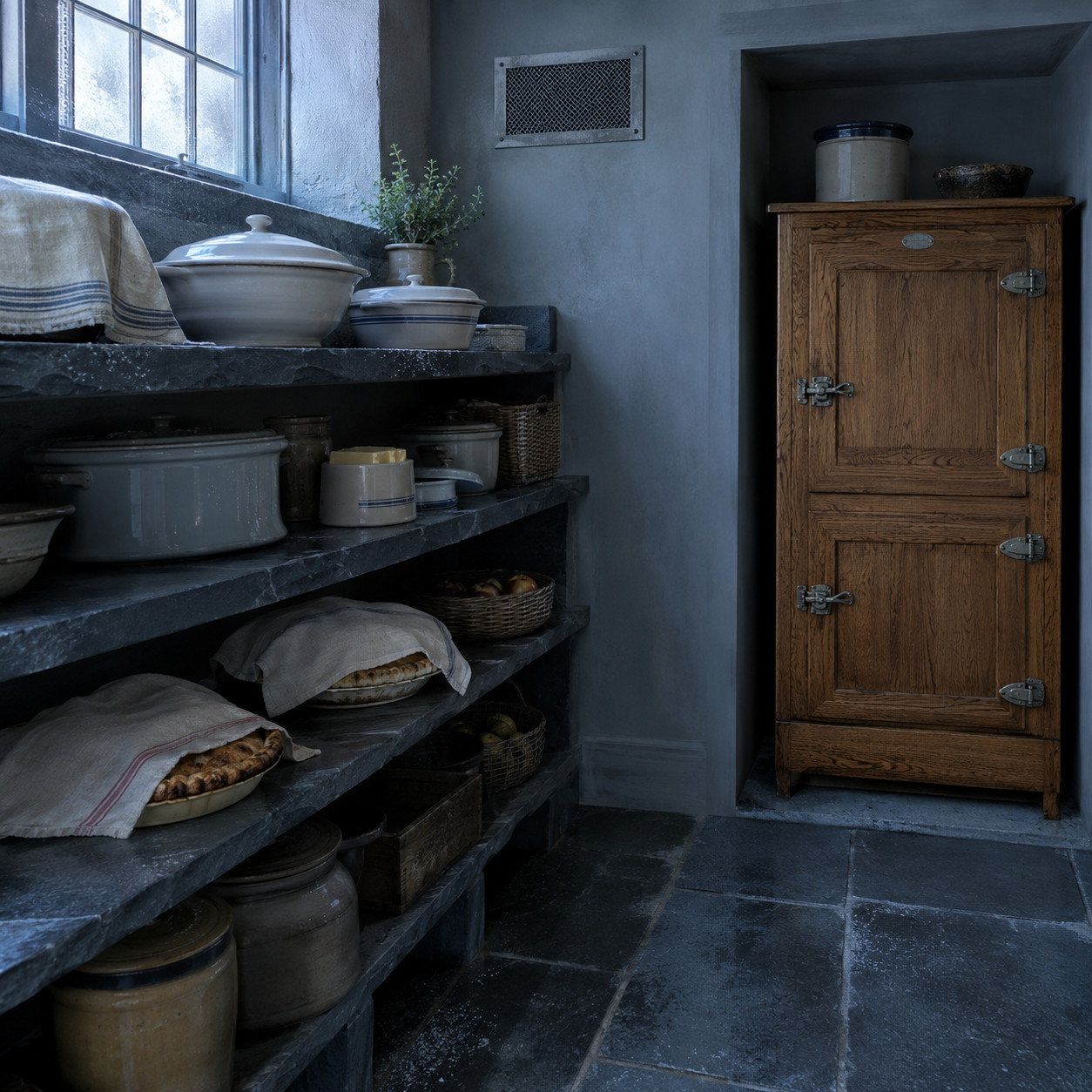 The Cool Larder and the Icebox Alcove