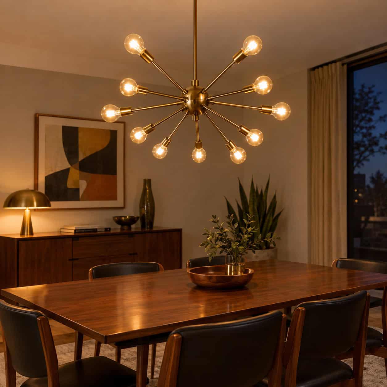 The Sputnik Starburst Chandelier