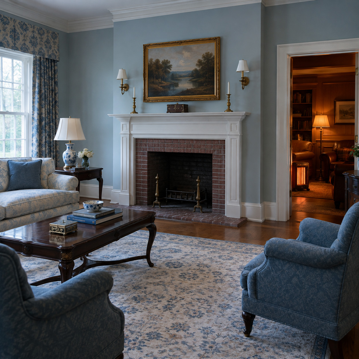 The Fireplace in the Room Nobody Sits In