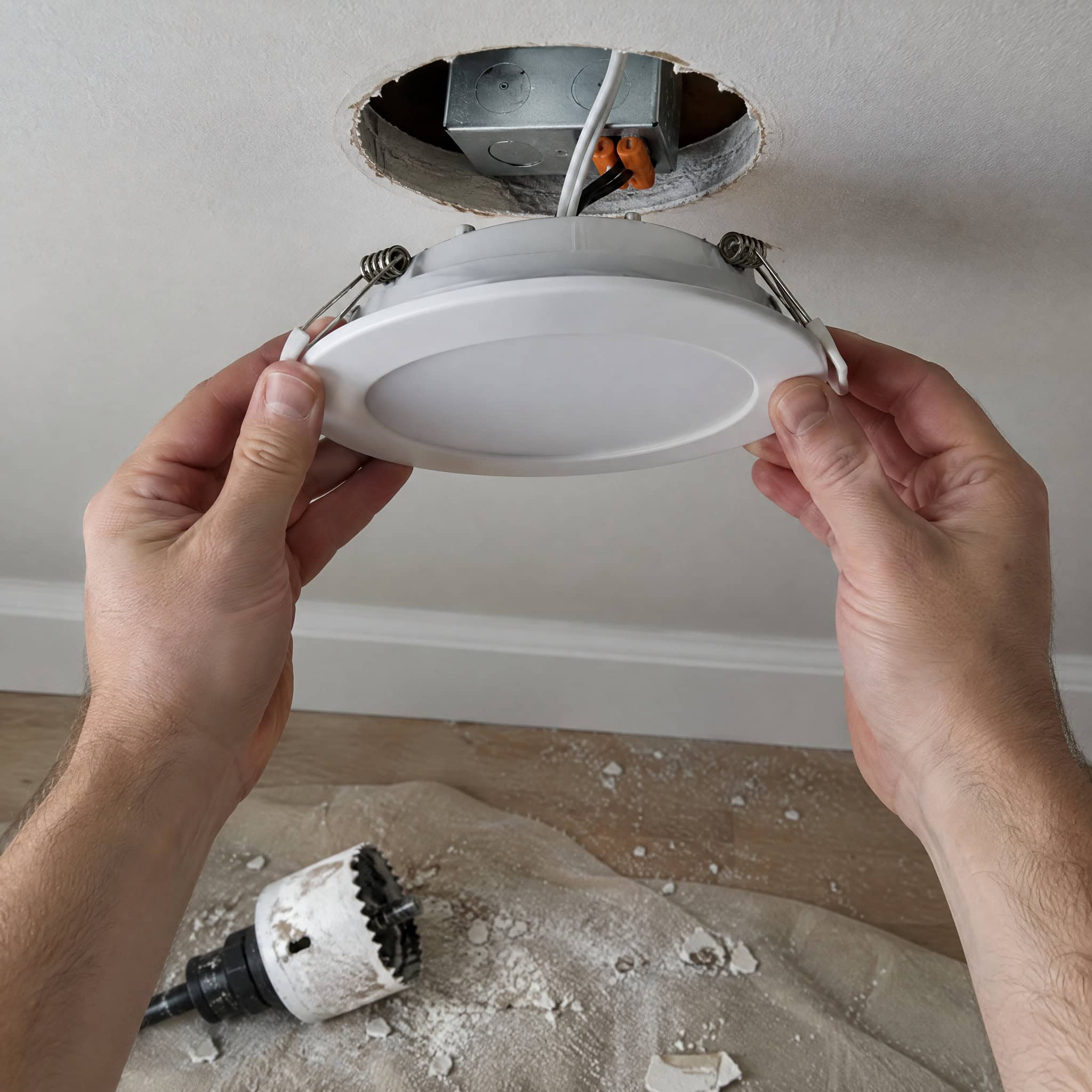 Canless "Wafer" Recessed Lights